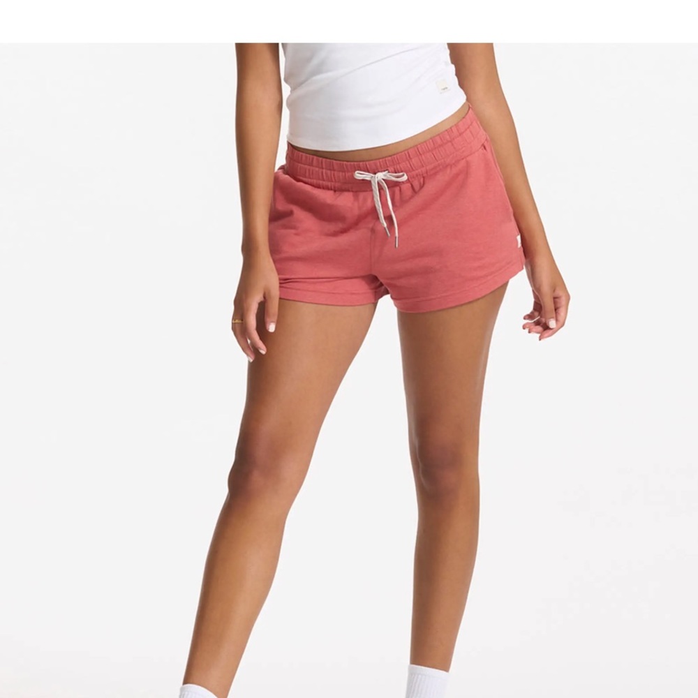 Vuori Halo Performance Shorts M pink/maroon